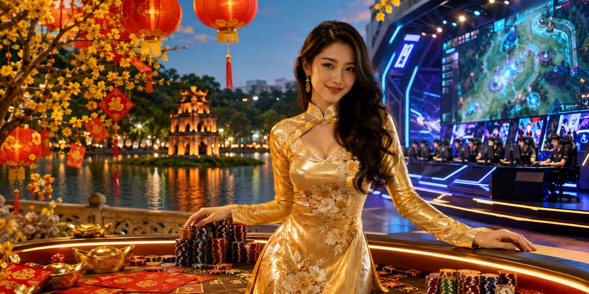 Người chơi tại Việt Nam xem màn hình thể thao cá cược trong không gian giải trí hiện đại